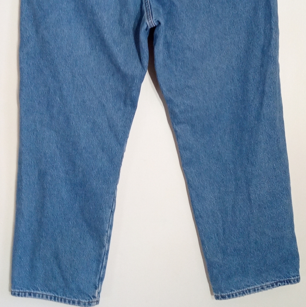 L.L. Bean Men's Flannel Lined Jeans - Picture 9 of 10